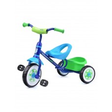 Rocket Велосипед детский трехколесный, колеса EVA 10"/8", цвет синий